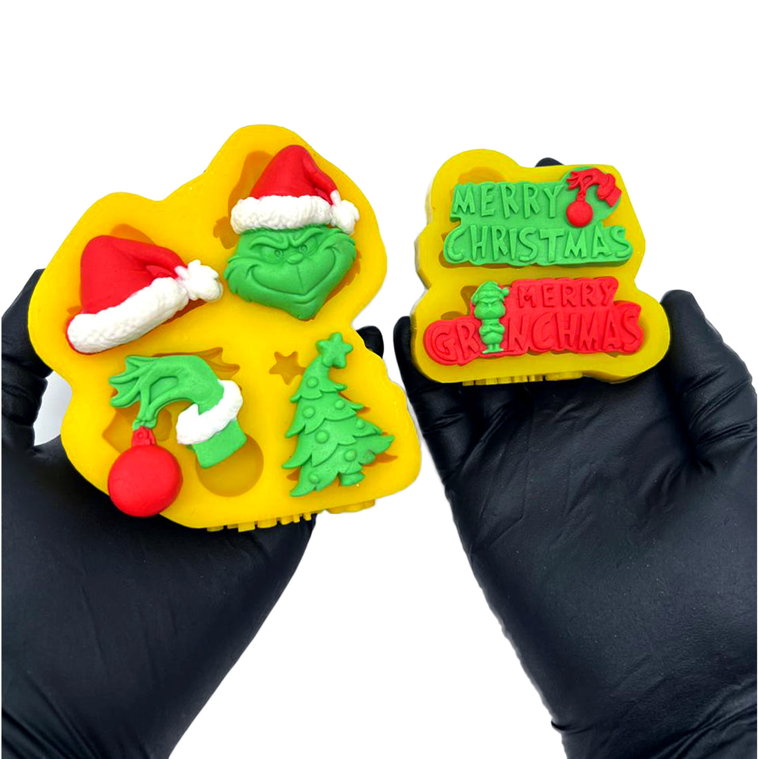 2 piezas Grin mold tree