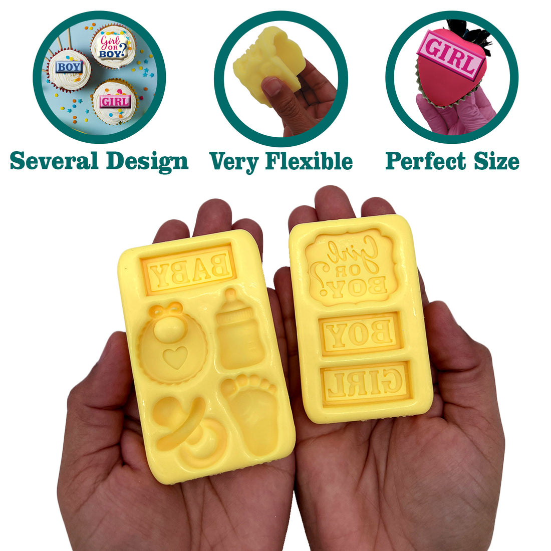 Chocolate mold SET I love you