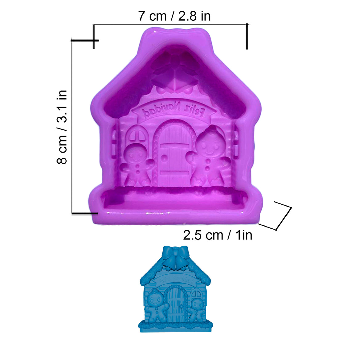 Mini casita Gengibre