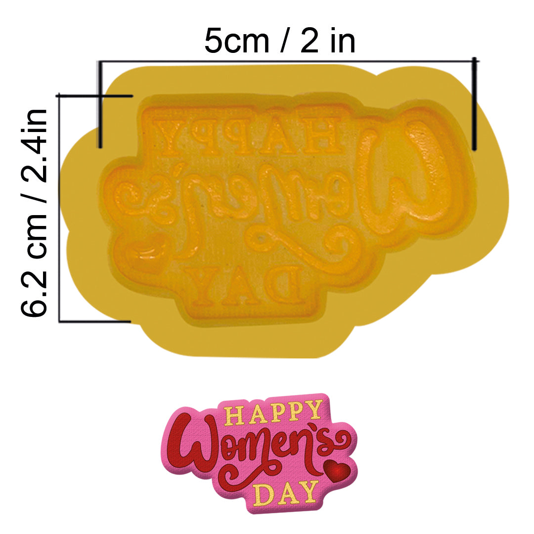 Chocolate Mold Mold I love you MAMA with arabesque