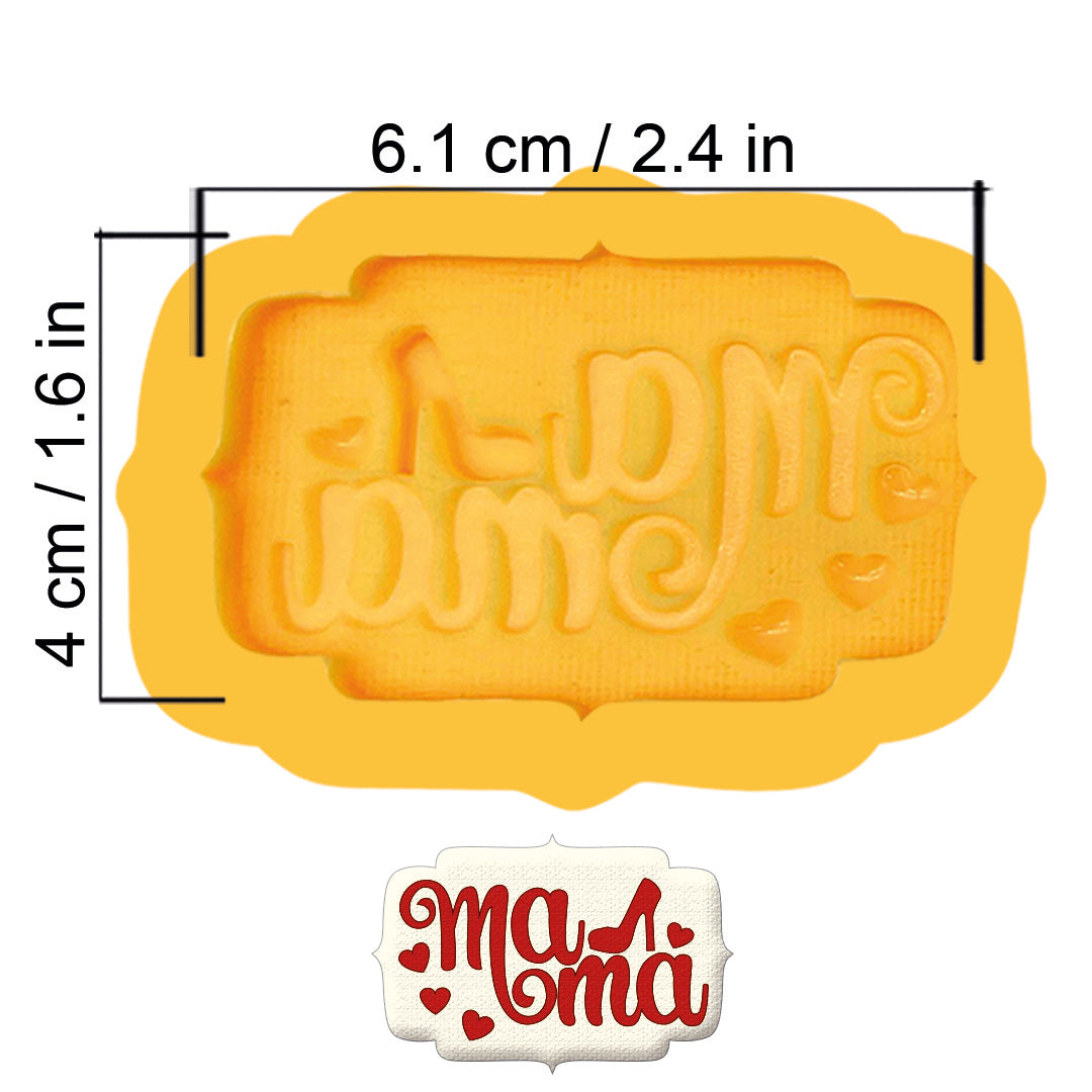 Chocolate Mold MOM WITH LITTLE HEEL