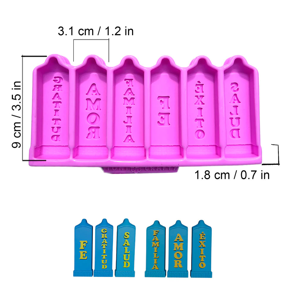 Velas de los deseos x 6