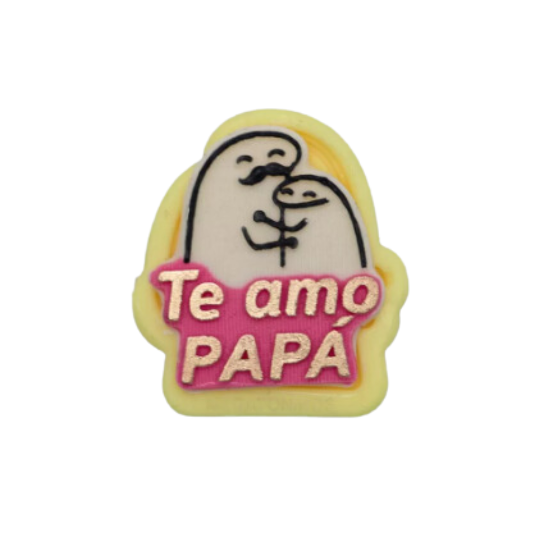 Chocolate Mold Silicone mold flower I love you dad