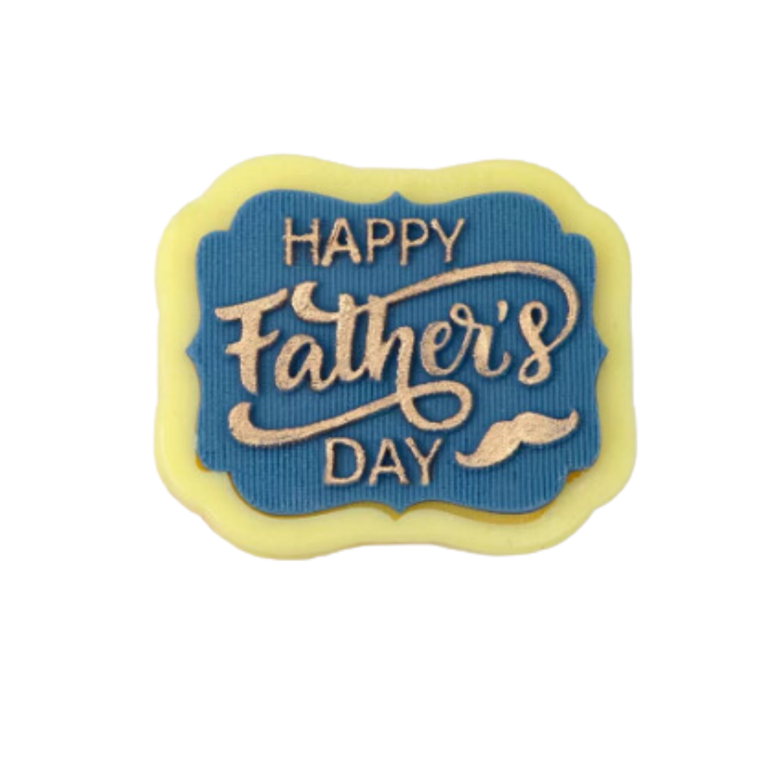 Chocolate Mold Silicone mold happy fathers day